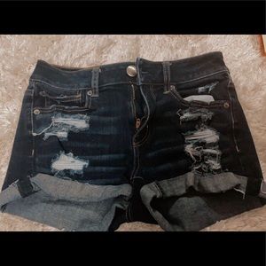 American eagle jean shorts